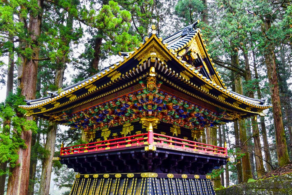 日光紅葉のモデルスケジュールで立ち寄れる日光の寺院建築